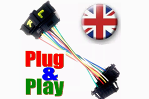 VW Polo Mk4 9N to 9N3 Retrofit adapter