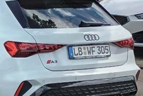 Audi A3 8Y hatch Facelift