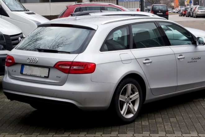 Audi A4 estate facelift