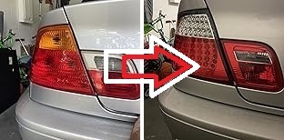 BMW E46 Halogen to LED