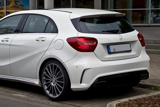 Mercedes W176 A45 AMG Facelift LED car