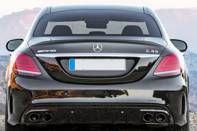 Mercedes W205 C Class W205 Facelift LED car